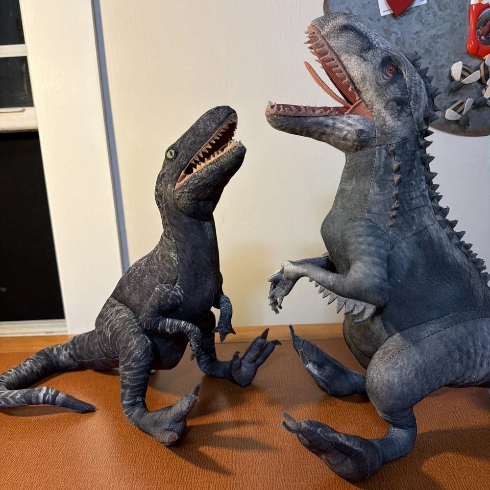 Indominus Rex & Raptor Dinosaur Plush 15 